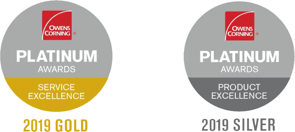 Owens Corning Platinum Awards